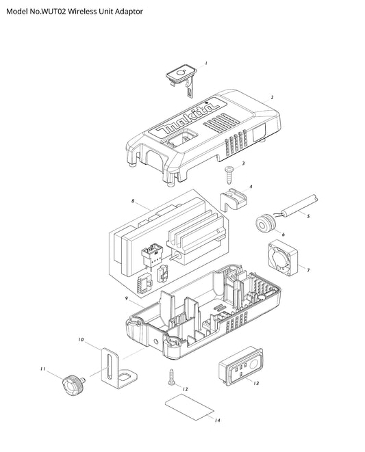 Makita WUT02 Ersatzteile