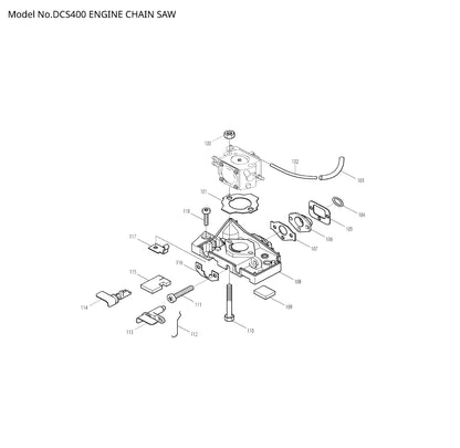 Makita DCS400 Ersatzteile