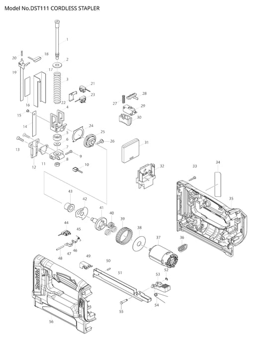 Makita DST111 Ersatzteile
