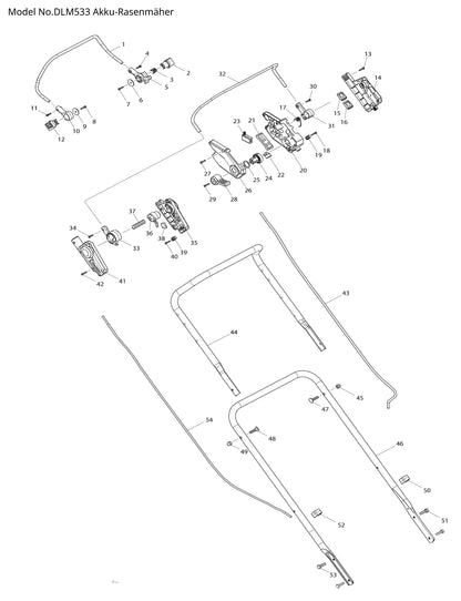Makita DLM533 Ersatzteile