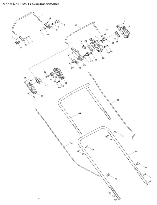 Makita DLM533 Ersatzteile