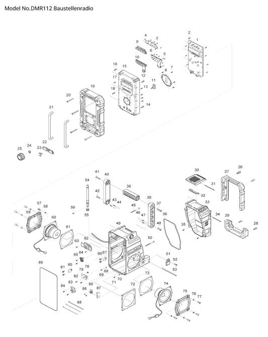 Makita MR003G Ersatzteile