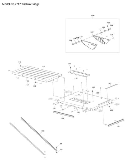 Makita 2712 Ersatzteile