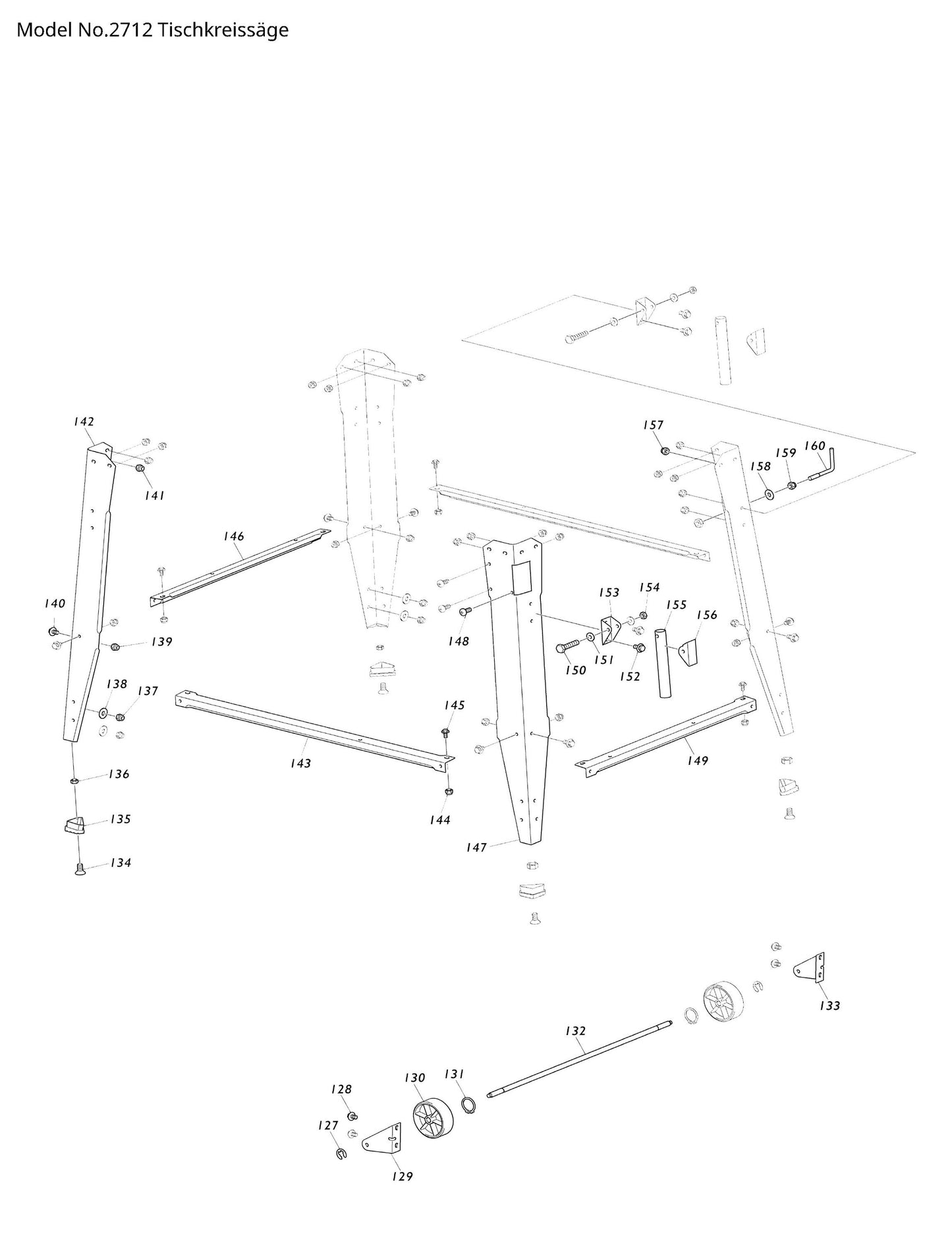 Makita 2712 Ersatzteile