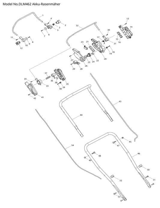 Makita DLM532 Ersatzteile