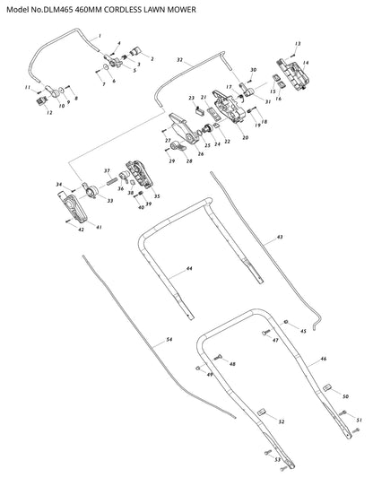 Makita DLM465 Ersatzteile