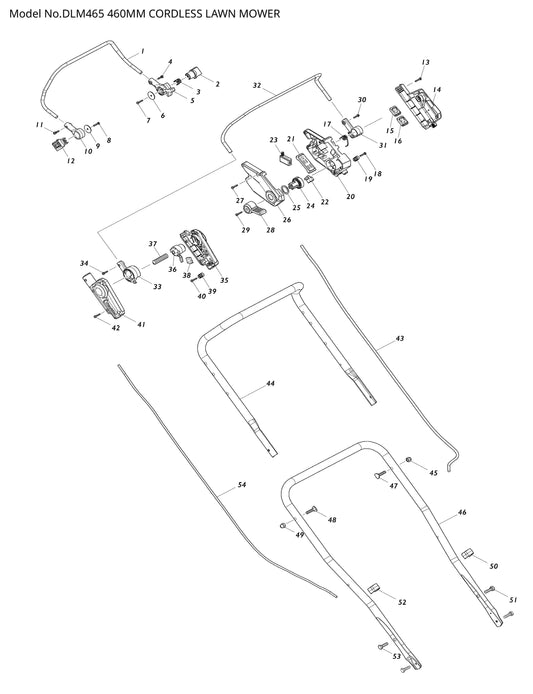 Makita DLM465 Ersatzteile