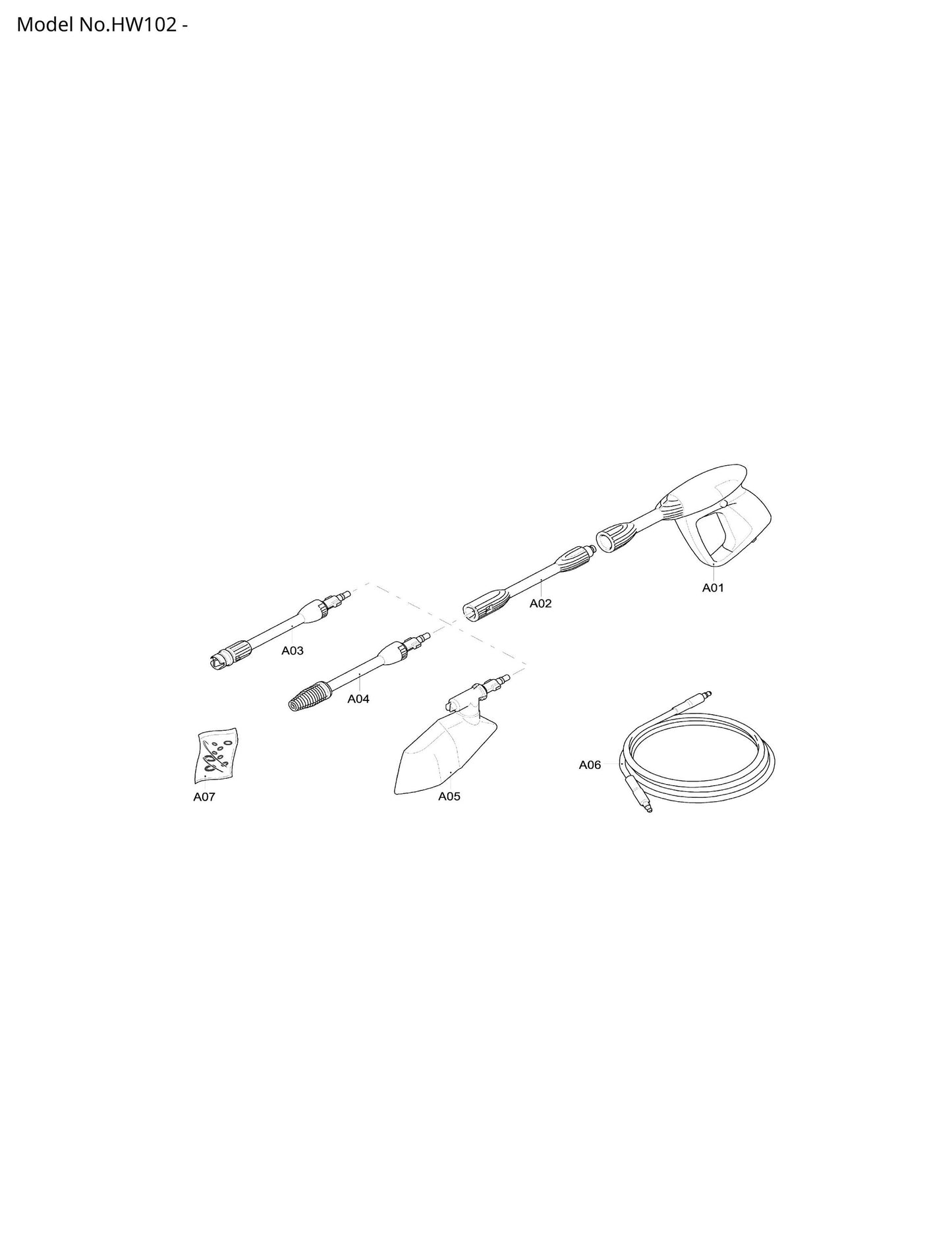Makita HW102 Ersatzteile