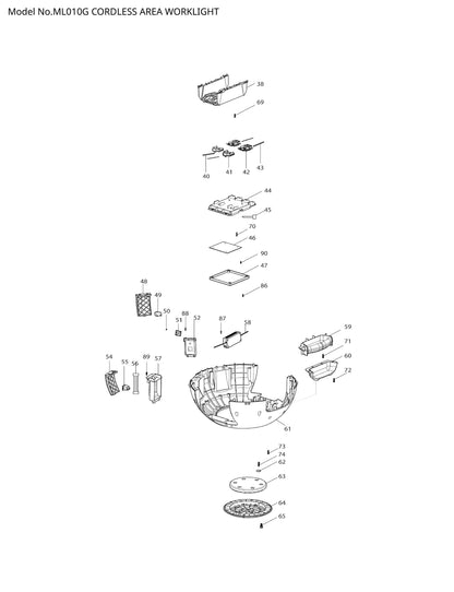 Makita ML010G Ersatzteile