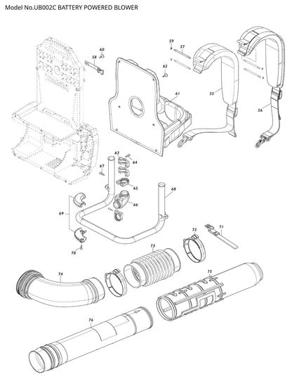 Makita UB002C Ersatzteile