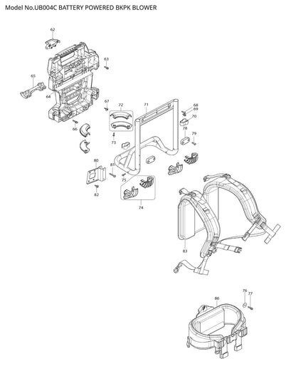 Makita UB004C Ersatzteile