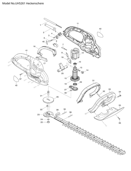 Makita UH5261 Ersatzteile