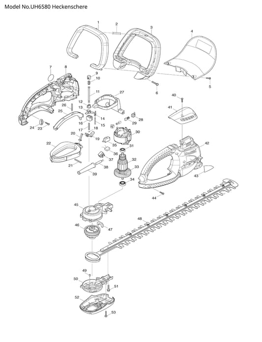 Makita UH6580 Ersatzteile
